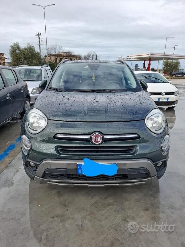 Usata Fiat 500X Cross 120 CV (88 kW) 2019 Verde SUV