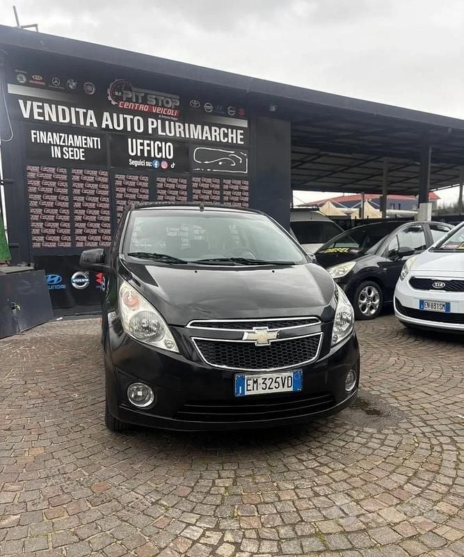 Usata Chevrolet Spark LS 68 CV (50 kW) 2012 Nero Utilitaria