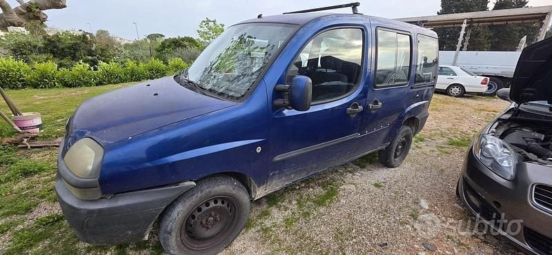 Usata Fiat Doblò 2003 Blu Monovolume
