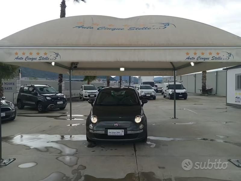 Usata Fiat 500 Lounge 69 CV (50 kW) 2013 Grigio Berlina