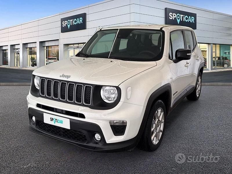 Bianco Usata 2024 Jeep Renegade Limited SUV | 21.850 € (Buon prezzo) - Immagine 1/4