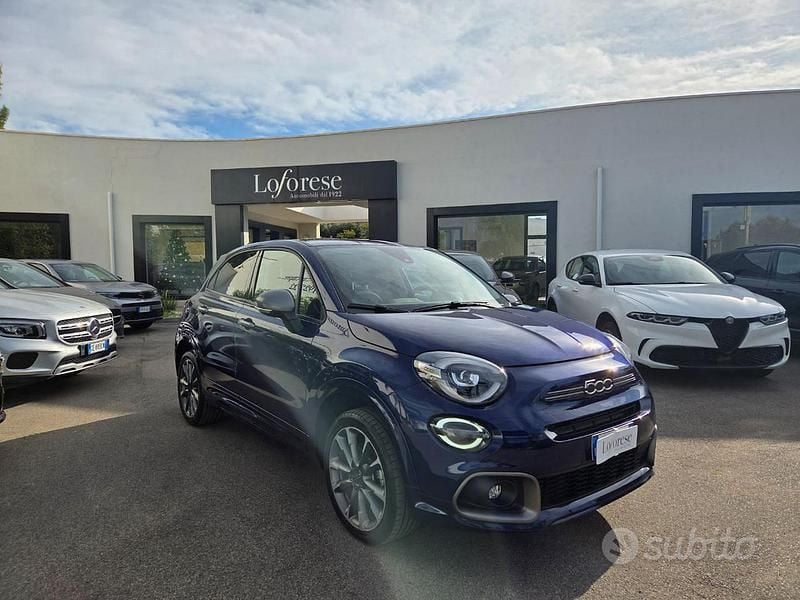 Usata Fiat 500X Sport 131 CV (96 kW) 2024 Blu/azzurro SUV