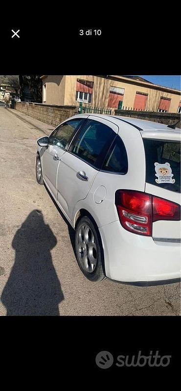 Usata Citroën C3 68 CV (50 kW) 2012 Bianco Berlina