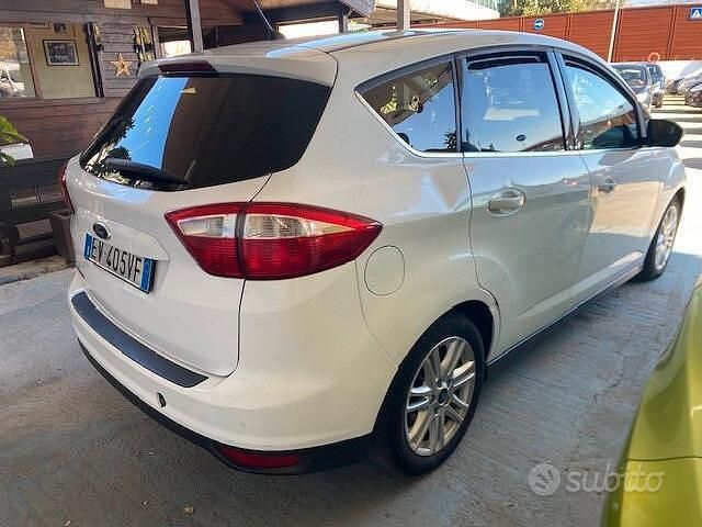 Usata Ford C-MAX Titanium 115 CV (84 kW) 2014 Bianco Monovolume
