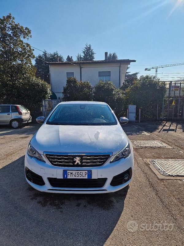 Usata Peugeot 308 2018 Bianco Berlina