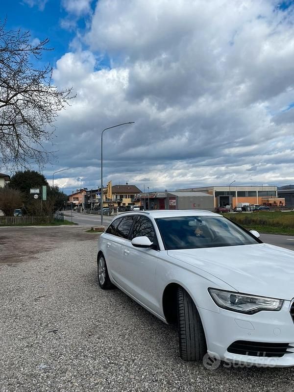 Usata Audi A6 177 CV (130 kW) 2014 Bianco Station wagon