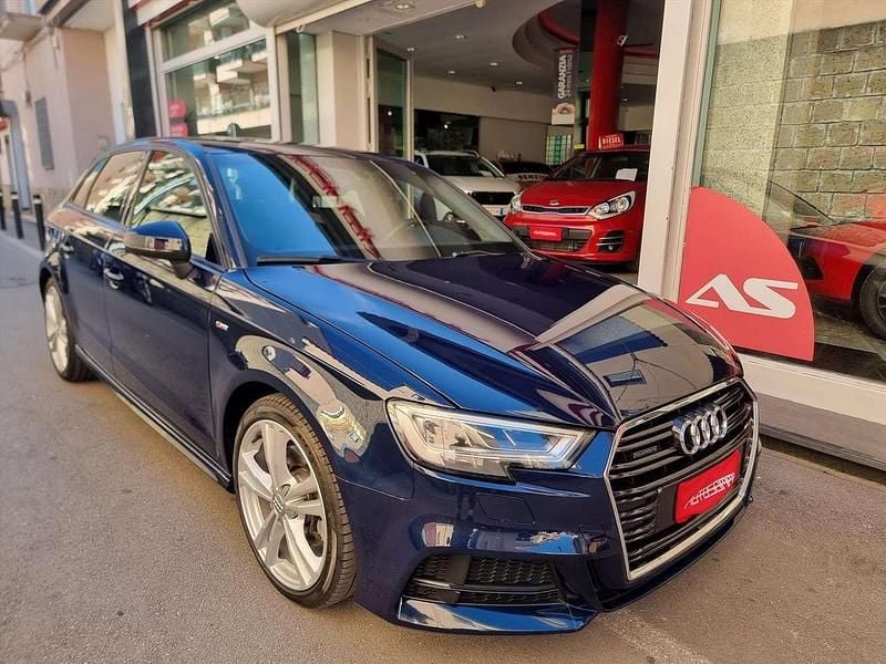 Usata Audi A3 S-Line 190 CV (139 kW) 2020 Blu/azzurro Berlina