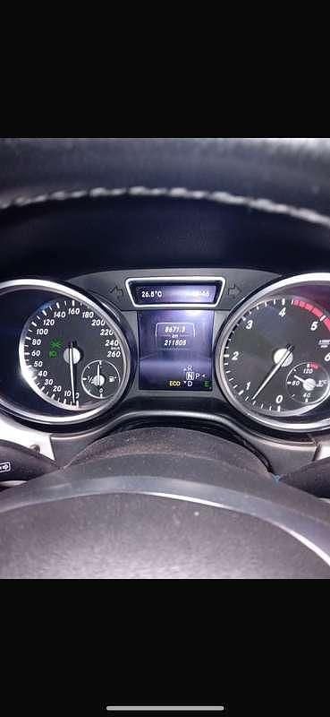 Usata Mercedes ML250 Premium 204 CV (150 kW) 2014 Nero SUV