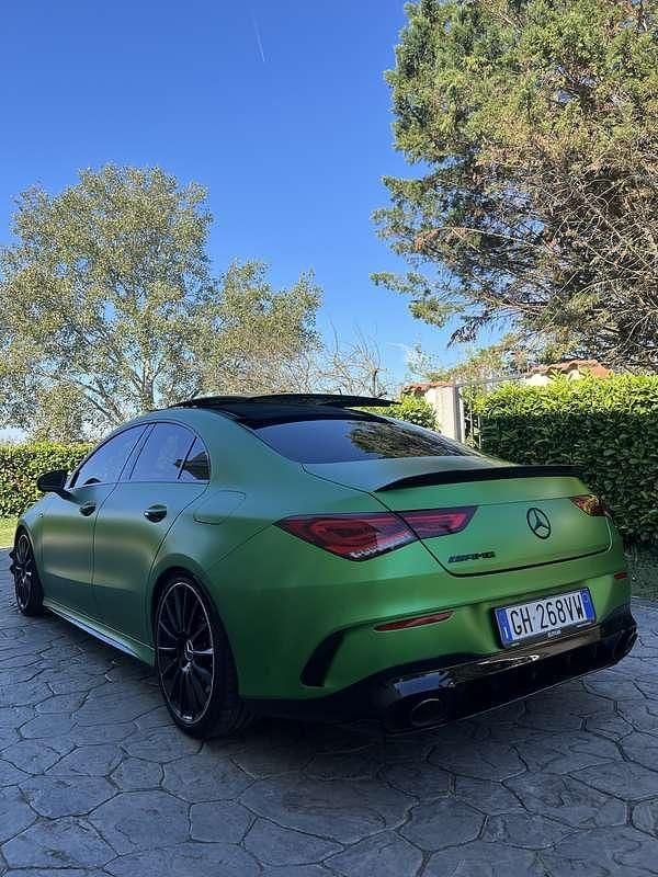 Usata Mercedes CLA35 AMG AMG 306 CV (225 kW) 2022 Bianco Coupé