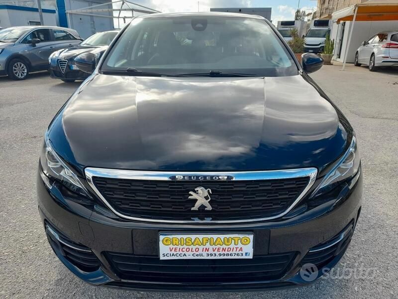 Usata Peugeot 308 Business-Line 131 CV (96 kW) 2020 Blu Station wagon