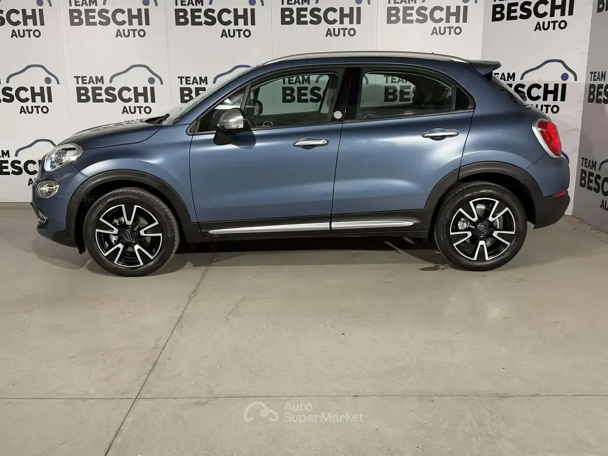 Begagnad Fiat 500X Mirror 95 HK (69 kW) 2018 Blå SUV
