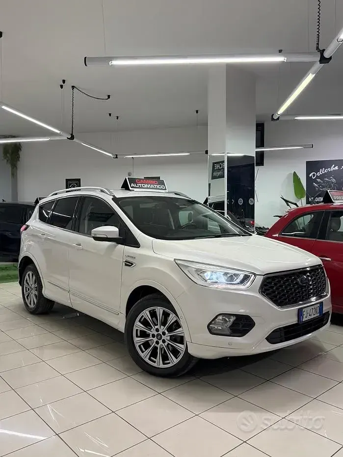 Usata Ford Kuga Vignale 150 CV (110 kW) 2017 Bianco SUV