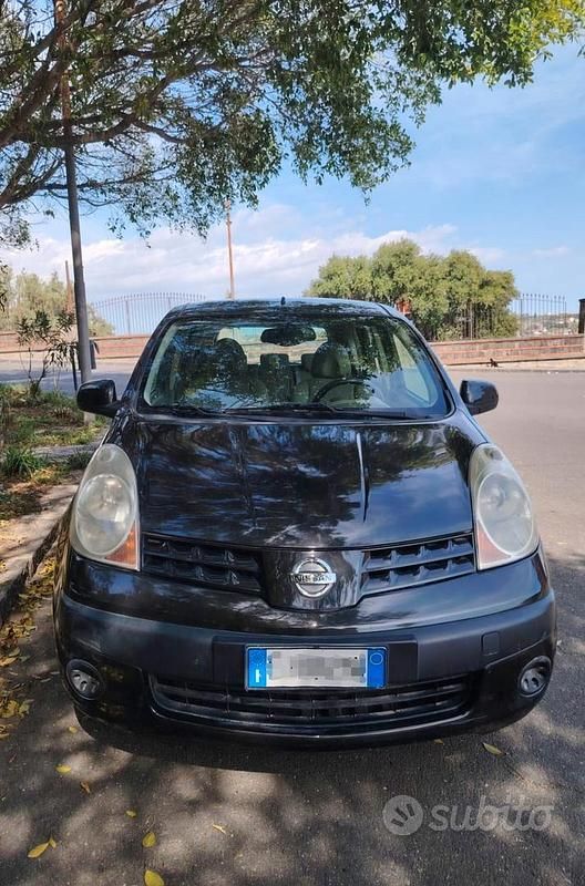 Usata Nissan Note 88 CV (64 kW) 2009 Nero Monovolume