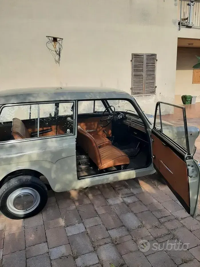 Usata Autobianchi Bianchina 1960 Verde Utilitaria