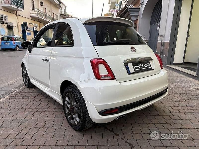 Usata Fiat 500S S 95 CV (69 kW) 2018 Bianco Berlina