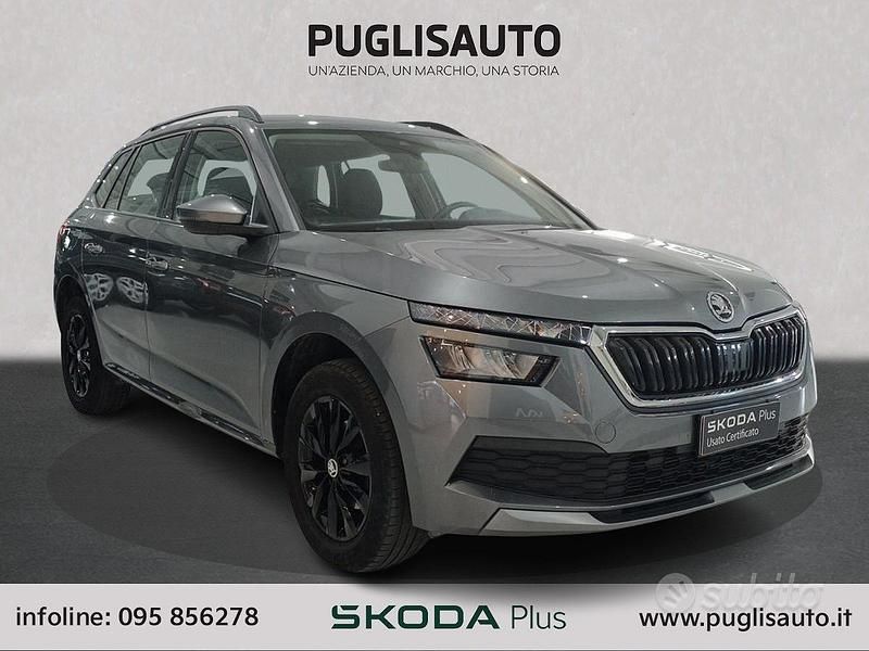 Grigio Usata 2022 Skoda Kamiq Ambition SUV | 17.900 € (Cara) - Immagine 1/4