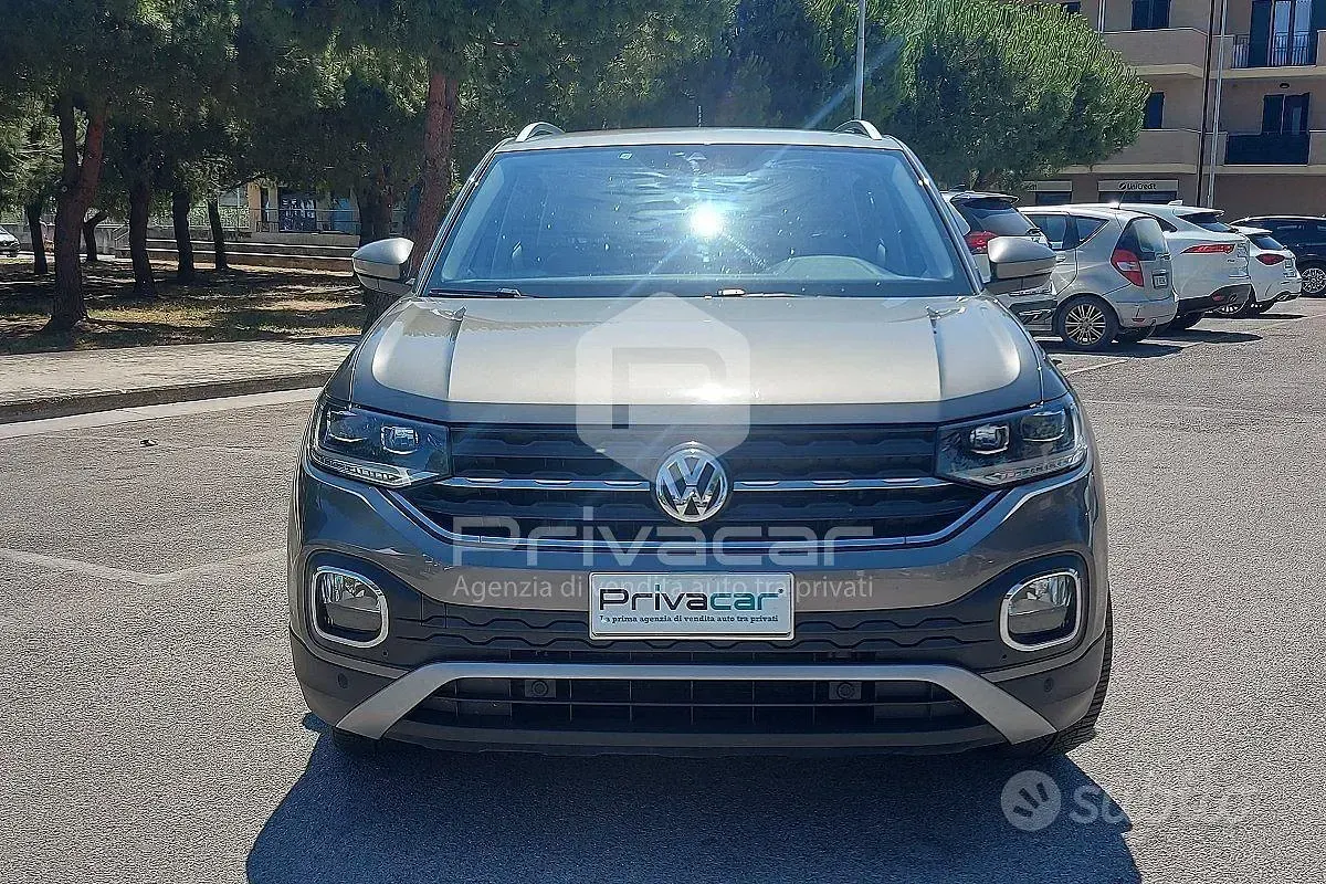 Usata VW T-Cross Advance 95 CV (69 kW) 2020 Grigio SUV