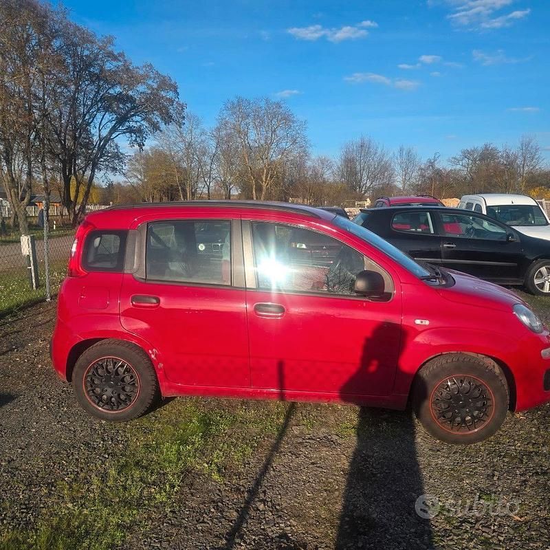 Usata Fiat Panda 2014 Rosso Utilitaria