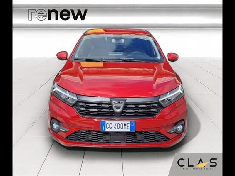 Usata Dacia Sandero Comfort 101 CV (74 kW) 2021 Rosso Utilitaria