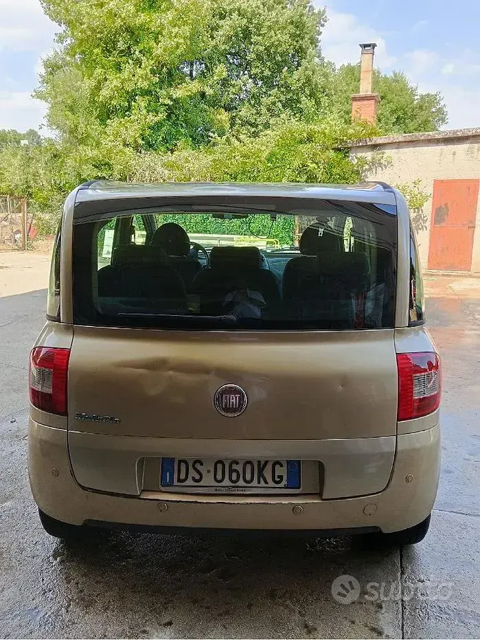 Usata Fiat Multipla Active 103 CV (75 kW) 2008 Monovolume