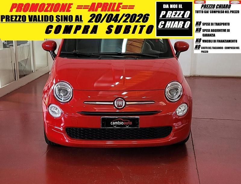 Usata Fiat 500 Red 69 CV (50 kW) 2022 Rosso Berlina