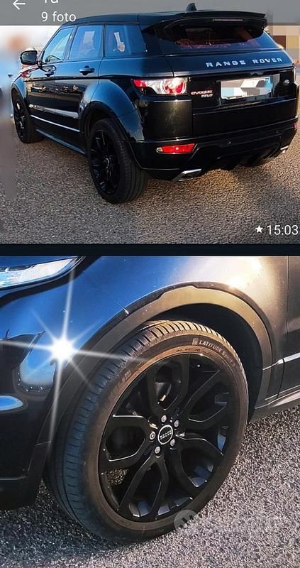 Usata Land Rover Range Rover 190 CV (139 kW) 2011 Nero SUV