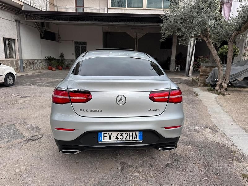 Usata Mercedes GLC220 Edition 170 CV (125 kW) 2019 Grigio Coupé