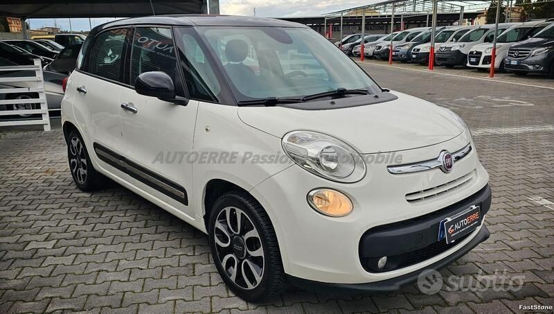 Usata Fiat 500L Lounge 85 CV (62 kW) 2015 Bianco Monovolume