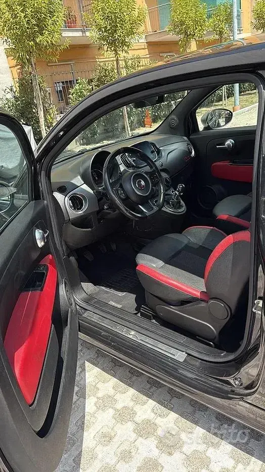 Usata Fiat 500S S 69 CV (50 kW) 2018 Nero Berlina
