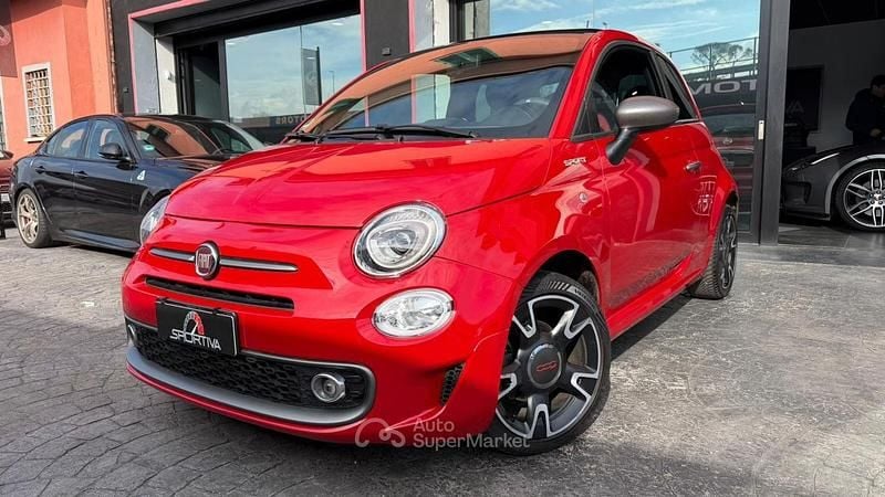 Usata Fiat 500 Sport 70 CV (51 kW) 2021 Rosso Utilitaria