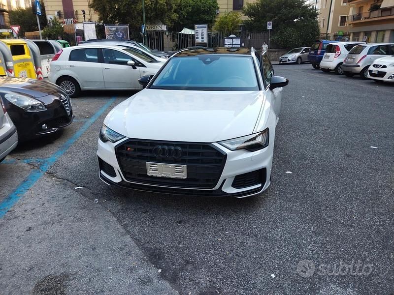 Usata Audi S6 349 CV (256 kW) 2022 Bianco Station wagon