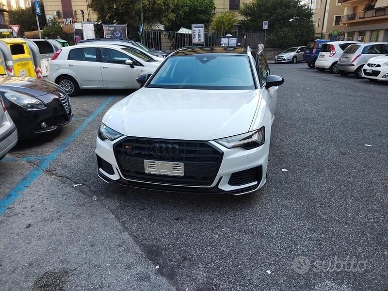 Bianco Usata 2022 Audi S6 Station wagon | 55.000 € (Super prezzo) - Immagine 1/4