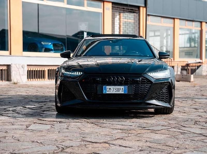 Nero Usata 2023 Audi RS6 Ambiente Station wagon | 95.000 € (Super prezzo) - Immagine 1/4