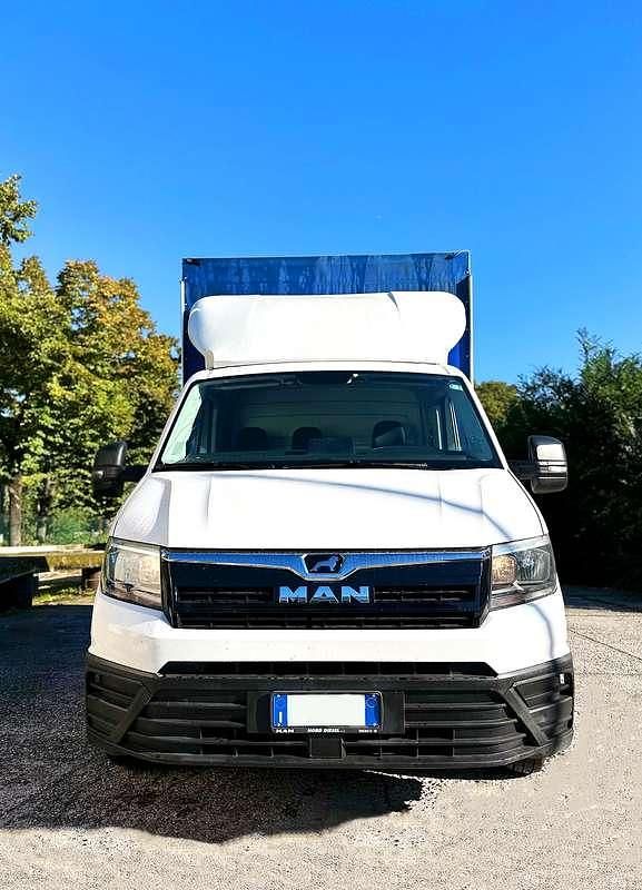 Usata MAN TGE 220 CV (161 kW) 2019 Bianco Furgone