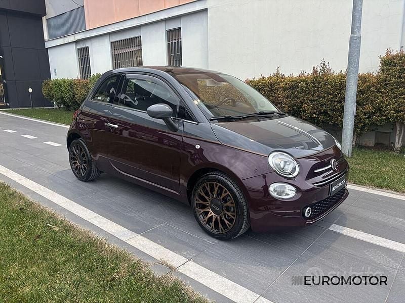 Usata Fiat 500 Collezione 69 CV (50 kW) 2019 Rosso Berlina