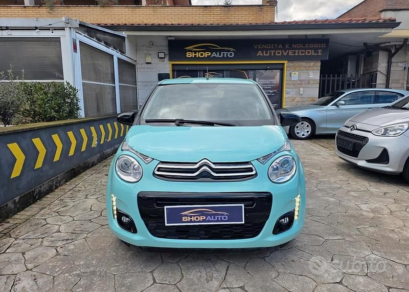 Usata Citroën C1 Shine 69 CV (50 kW) 2018 Verde Utilitaria