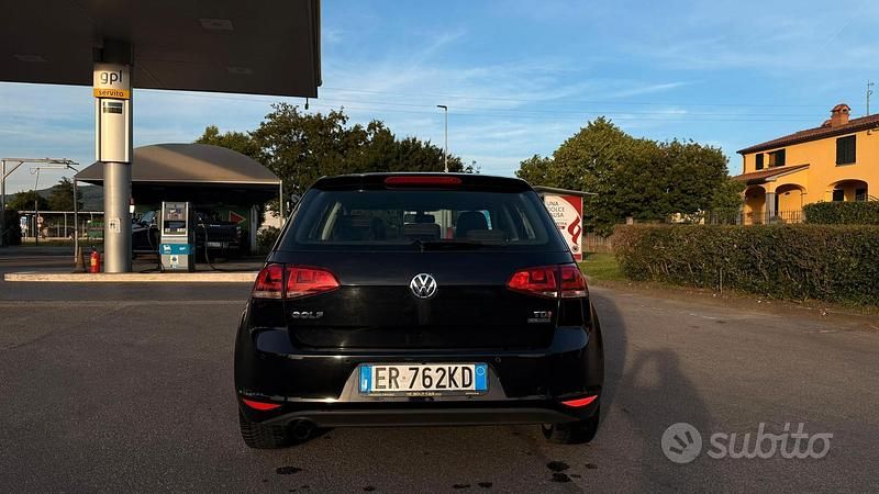 Usata VW Golf VII Highline 105 CV (77 kW) 2013 Nero Berlina