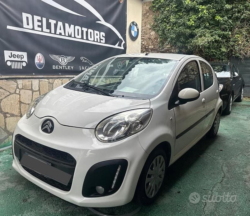 Usata Citroën C1 68 CV (50 kW) 2013 Bianco Utilitaria