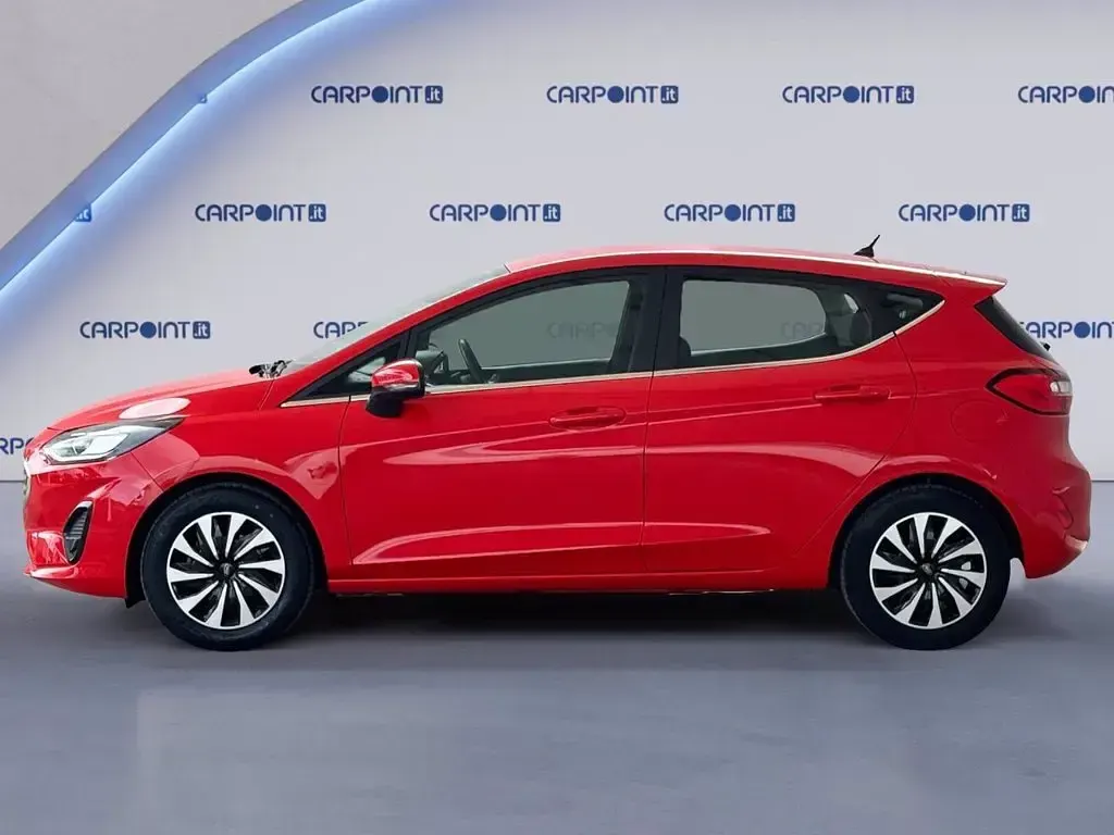 Usata Ford Fiesta Titanium 125 CV (91 kW) 2022 Rosso Utilitaria