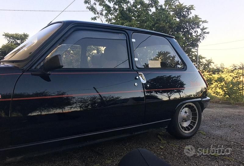 Usata Renault R5 1982 Nero Utilitaria