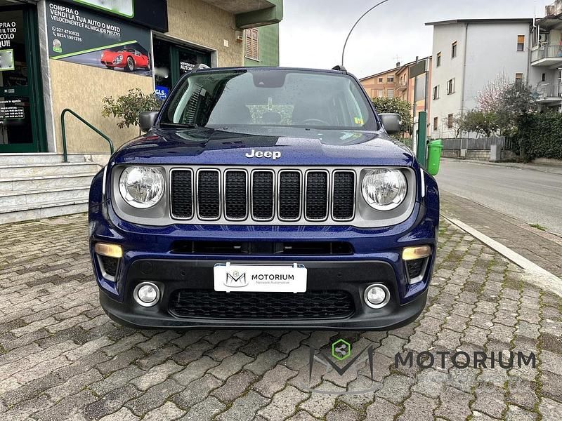Usata Jeep Renegade Limited 131 CV (96 kW) 2020 Blu SUV