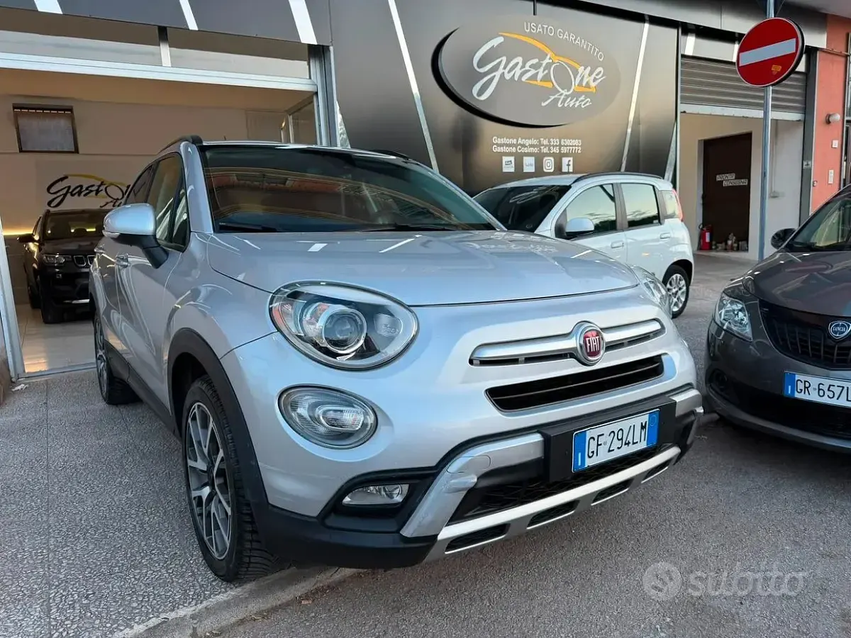Usata Fiat 500X Cross 120 CV (88 kW) 2018 Grigio SUV
