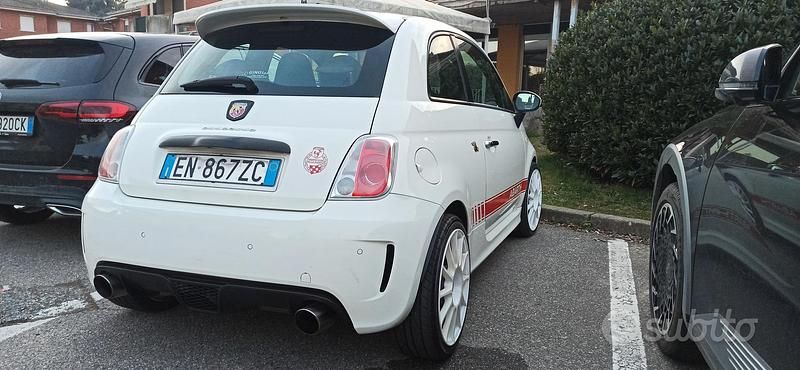 Usata Abarth 500 2008 Bianco Utilitaria