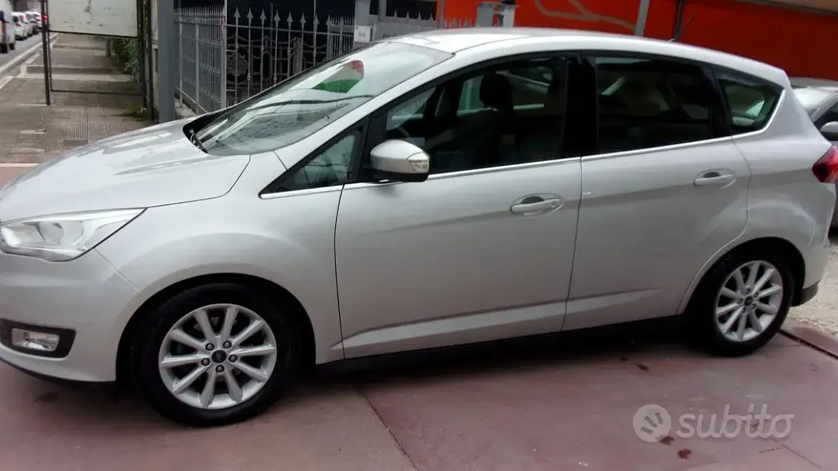 Brugt Ford C-MAX Titanium 120 HK (88 kW) 2017 Grå MPV