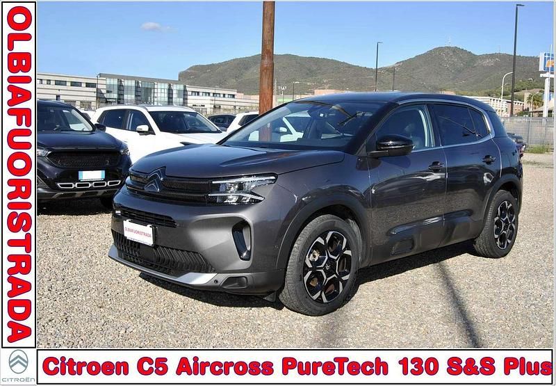 Grigio Usata 2024 Citroën C5 Aircross PureTech SUV | 18.900 € (Ottimo prezzo) - Immagine 1/4