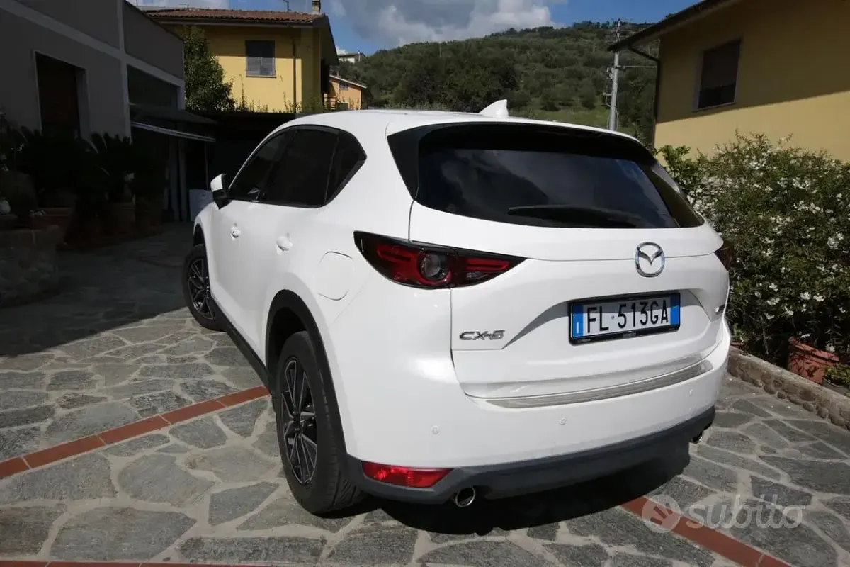 Usata Mazda CX-5 Exceed 150 CV (110 kW) 2017 Bianco SUV