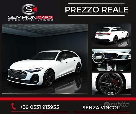 Bianco Nuova 2025 Audi A5 S-Line Station wagon | 57.950 € (Molto cara) - Immagine 1/3