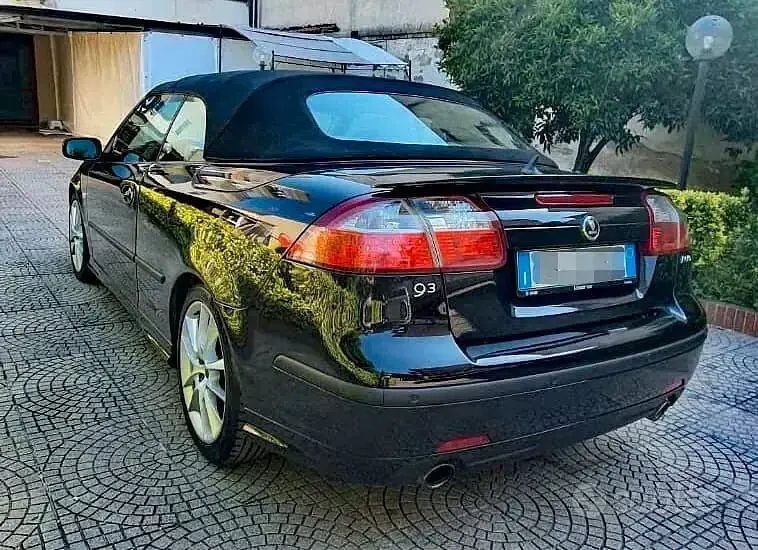 Usata Saab 9-3 Cabriolet Aero 250 CV (183 kW) 2006 Nero Cabrio