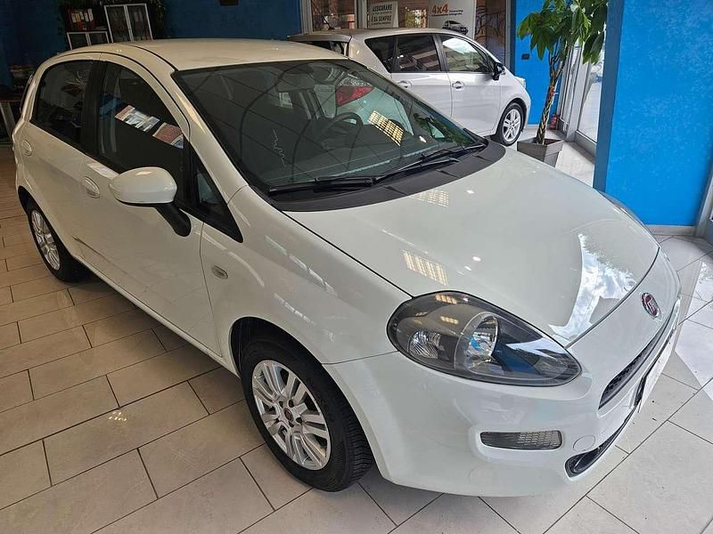 Usata Fiat Punto Lounge 75 CV (55 kW) 2013 Bianco Utilitaria