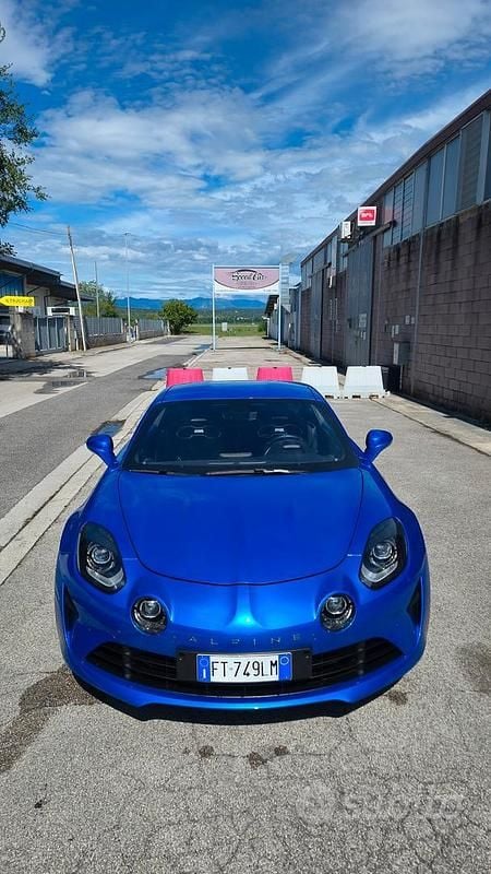 Usata Alpine A110 252 CV (185 kW) 2018 Blu Coupé
